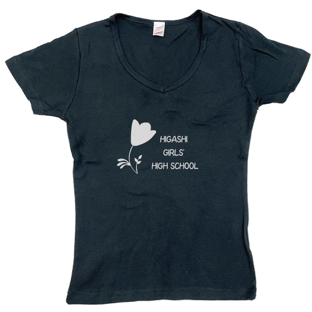 レディースVネックTシャツ