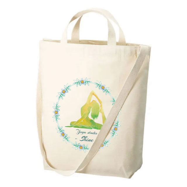 オーガニックコットンキャンバス2WAYバッグ