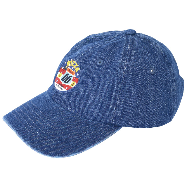 フラットデニムキャップ