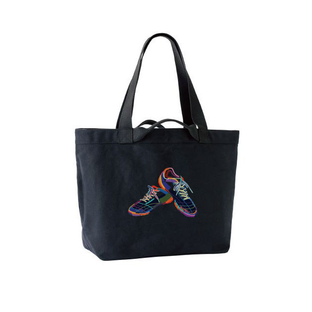 マルチポケットキャンバストートバッグ（カラー）