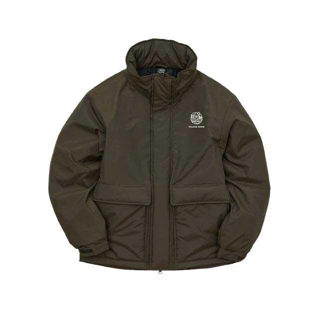 ボリューム暖ジャケット（中綿入り）