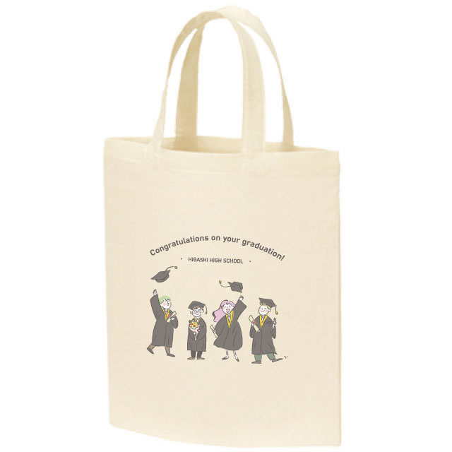 A4ぴったりコットンバッグ