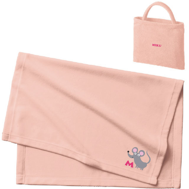 エコブランケット（再生PET）Sサイズ　バッグ付き｜グッズ