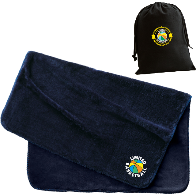 ボアフリースブランケット（巾着付き）