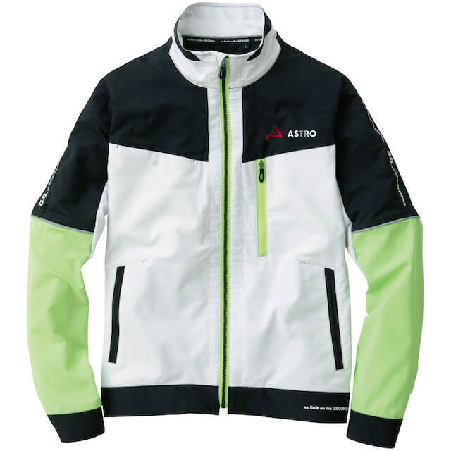 ライトスポーティーブルゾン(ブランドロゴ入り)