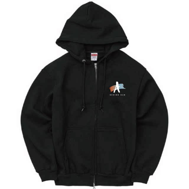 ボリュームフルジップパーカー（裏起毛）