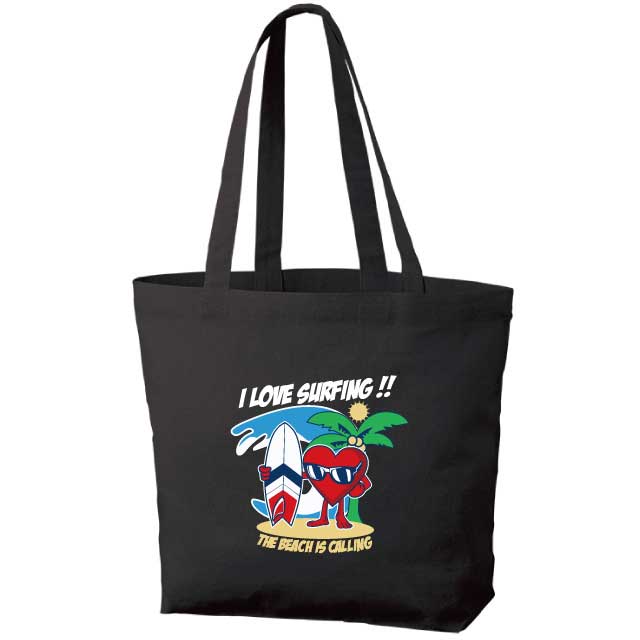 厚手コットンベーシックトート（M）ワイド｜トートバッグ