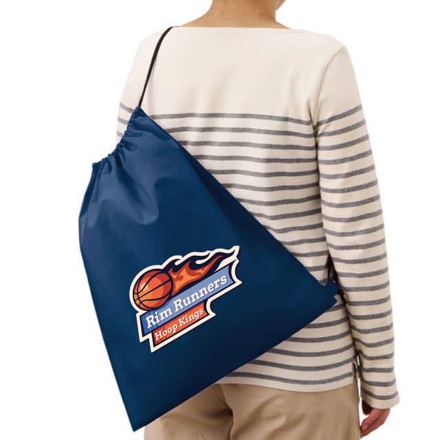 不織布巾着ショルダーバッグ｜トートバッグ