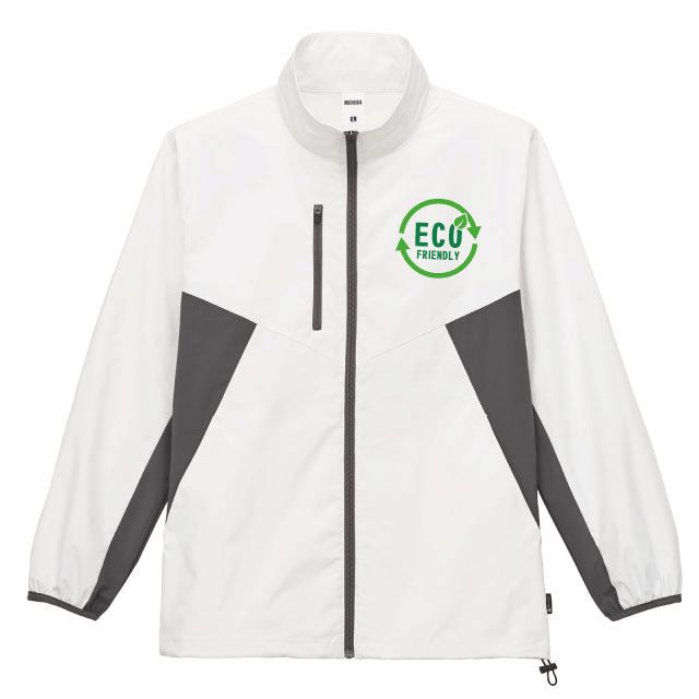 リサイクルストレッチブルゾン(ポリジン加工)