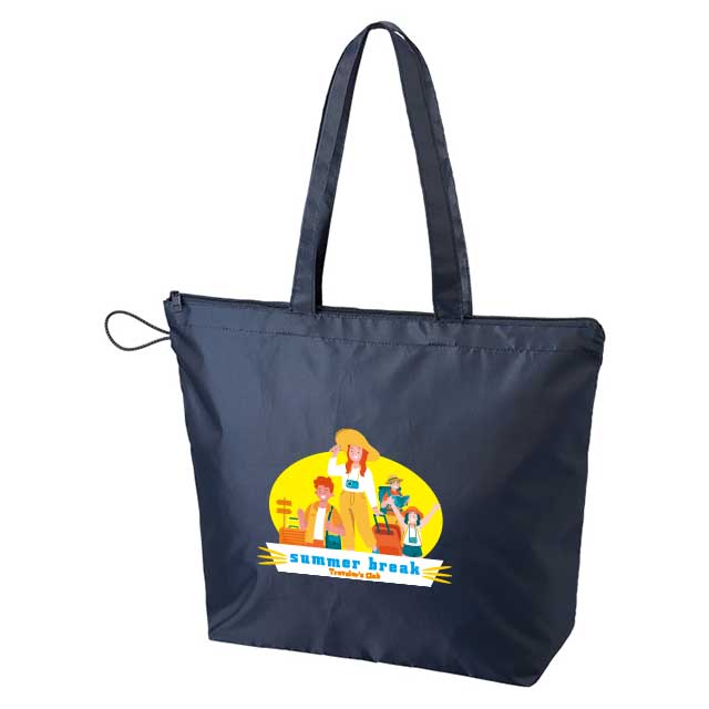 ポケッタブルファスナートートバッグ（M）