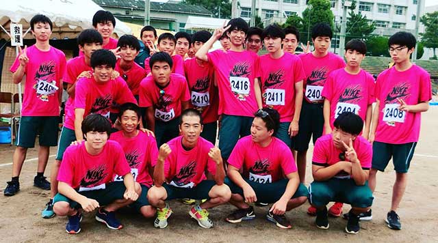 スポーツドライTシャツの作成事例