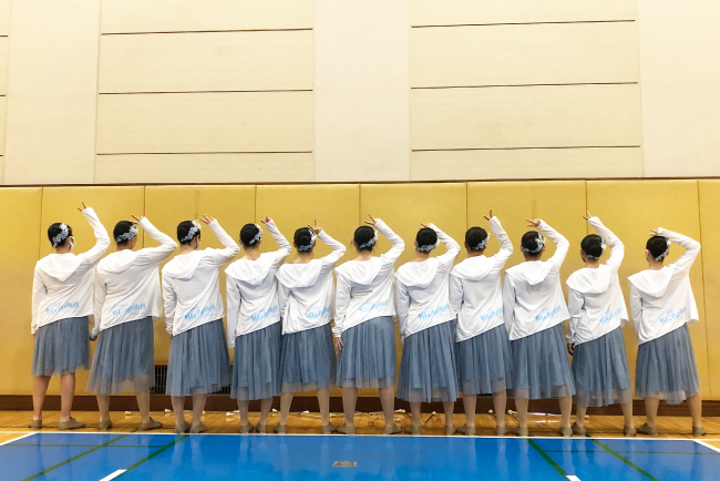 カラフルドライジップパーカーの作成事例