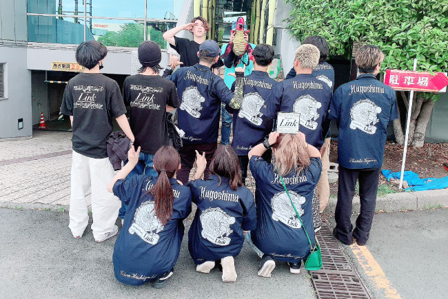 T/C オープンカラーシャツの作成事例