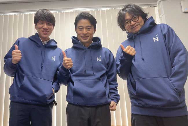 裏起毛プルパーカーの作成事例