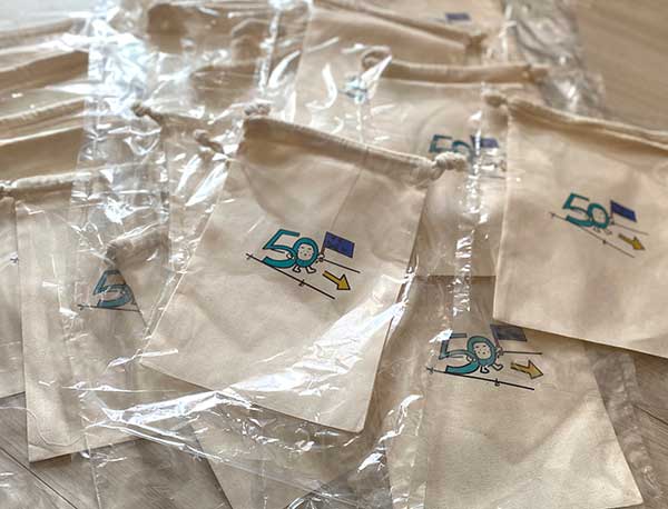 コットン巾着（Ｍ）の商品レビュー画像