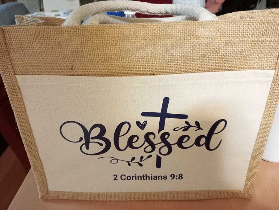 ジュート＆キャンバスポケットトート（M）の商品レビュー画像